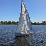 Open zeilboot 20m2 , Kielzugvogel, 5,8 meter, Grijs / Chroom